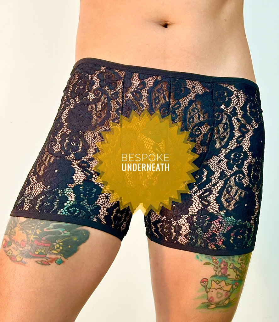 Black Lace Boxer Brief