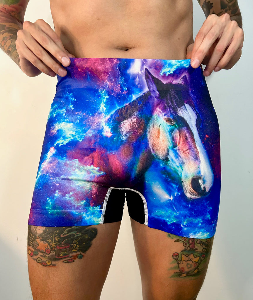 Purple Horse Boxers