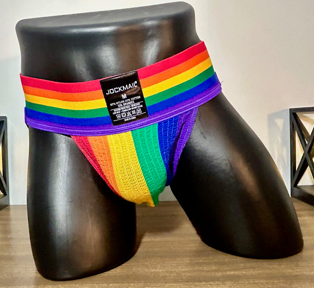 Jockmail Rainbow Jockstrap