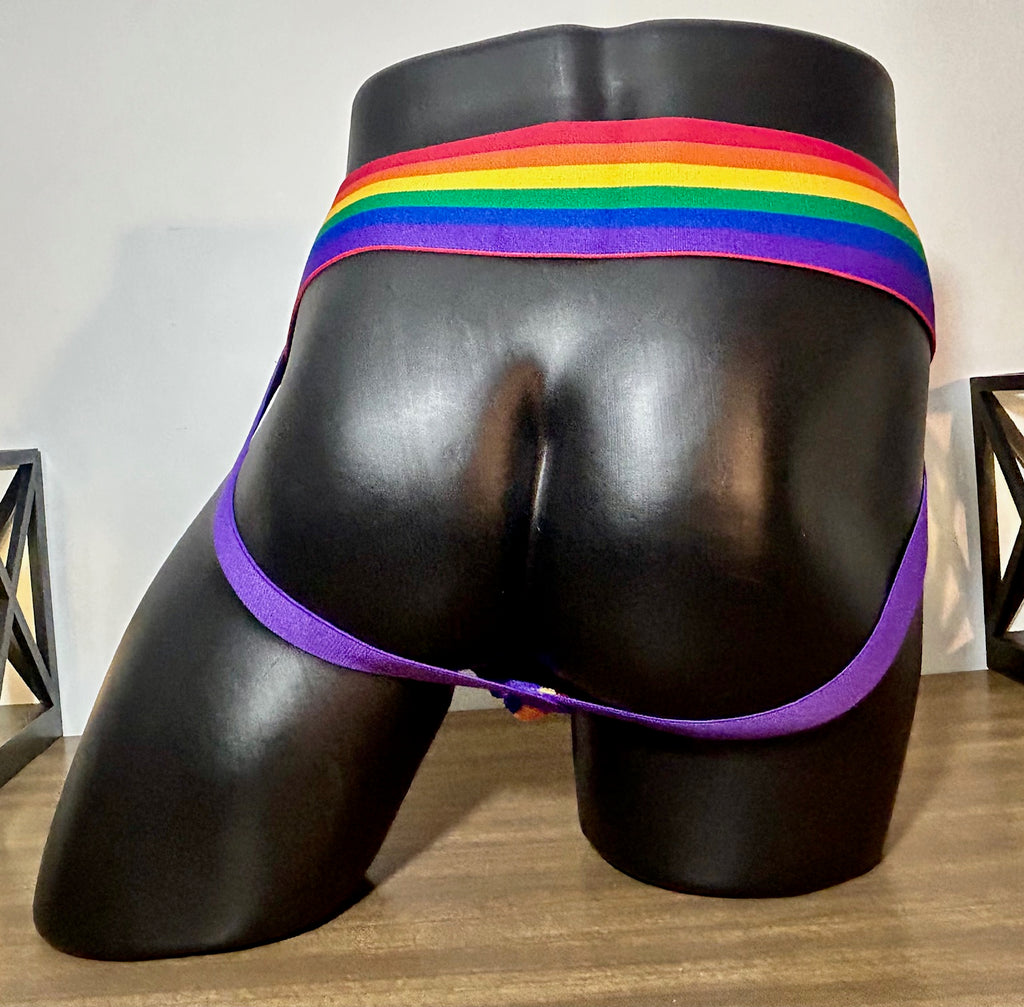 Jockmail Rainbow Jockstrap