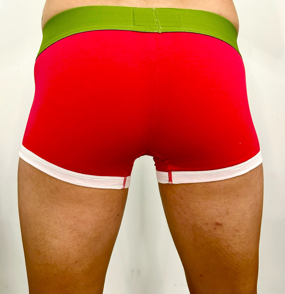 Red & Green Boxer Brief